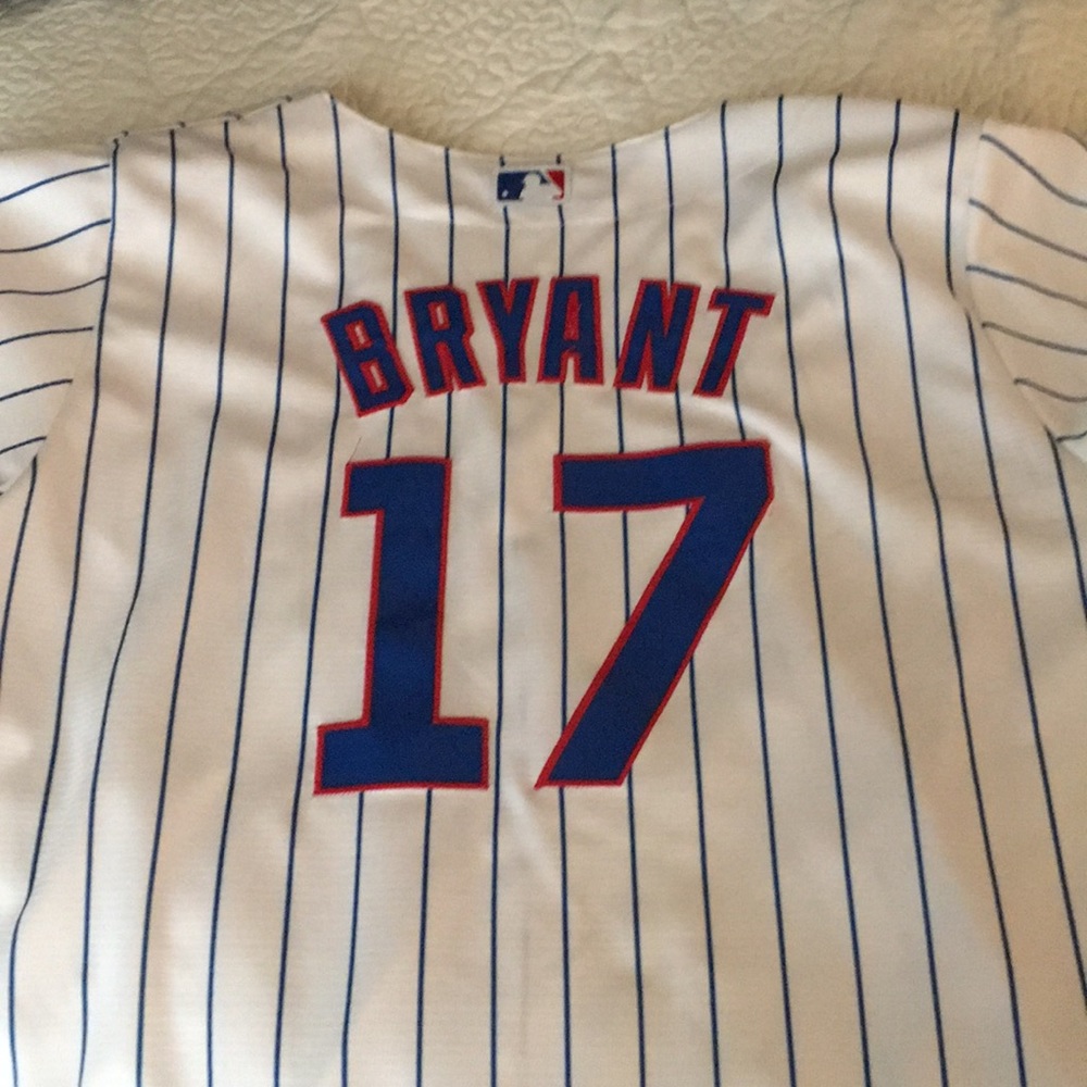 Women’s Chicago Cubs Bryant 17 white Jersey